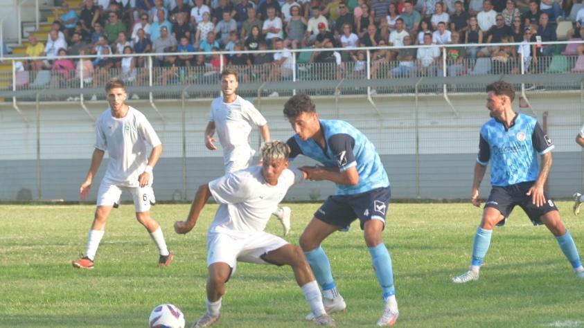 Una fase del derby (foto di Vanna Sanna)