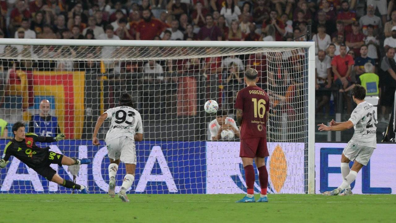 Il secondo gol dell'Empoli segnato da Colombo 