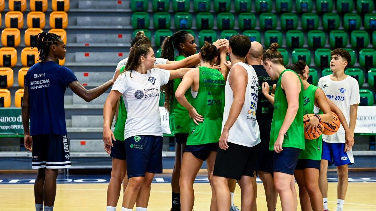 Primo giorno di lavoro per la Dinamo Women