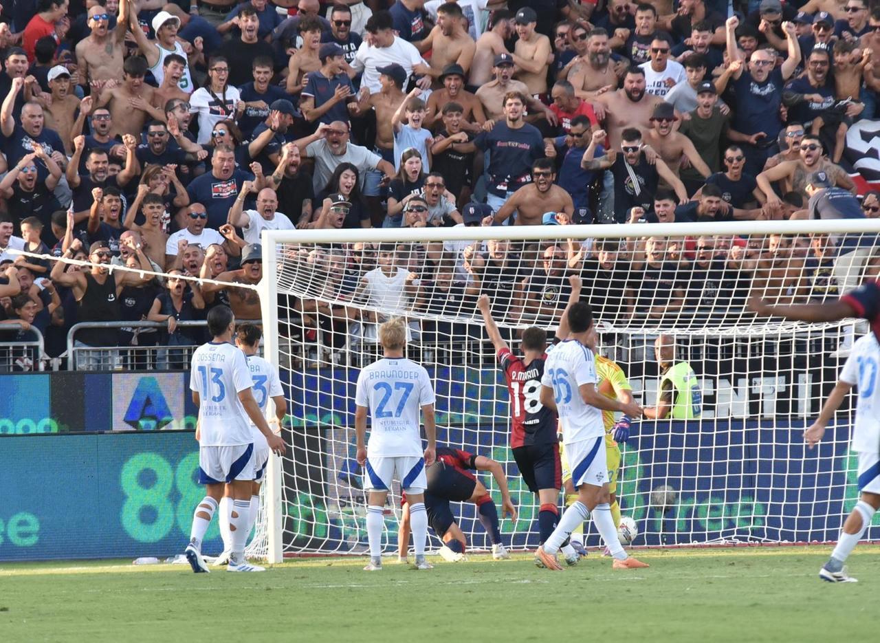 Ancora un pareggio per il Cagliari: 1-1 contro il Como
