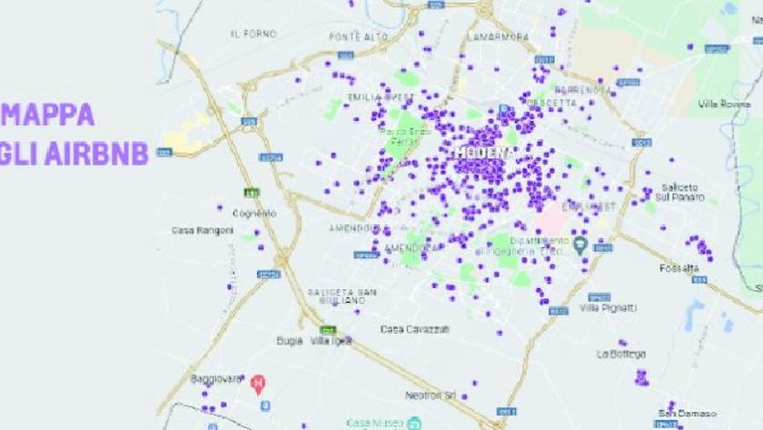 Boom di affitti brevi a Modena: «Serve un intervento»