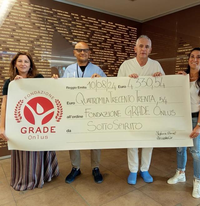 Incasso record per “Sotto le Lucy” a favore del Grade e della ricerca