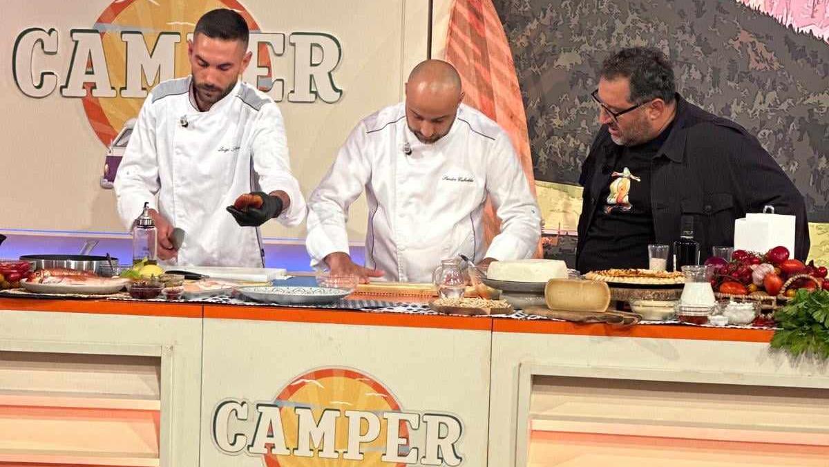 La Sardegna brilla a tavola su Rai 1 con Sandro Cubeddu e Luigi Senes