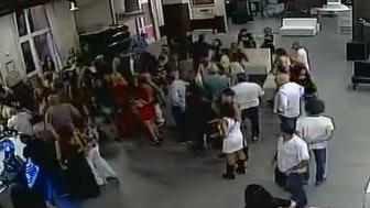 Un frame del video ripreso dalle telecamere del “Kalypso” che Daniele Fabbrizi ha pubblicato sul suo profilo Facebook