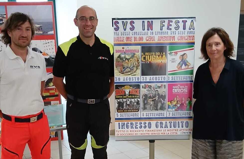 Da Bobo Rondelli ai Gary Baldi Bros, a Livorno arriva la festa della Svs per raccogliere fondi<br>
