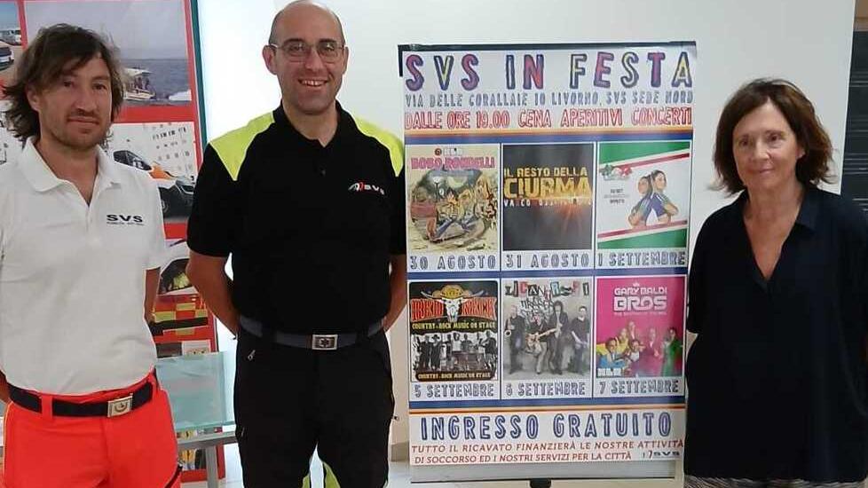 Da Bobo Rondelli ai Gary Baldi Bros, a Livorno arriva la festa della Svs per raccogliere fondi<br>