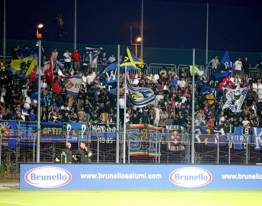 i tifosi nerazzurri al Tombolato di Cittadella