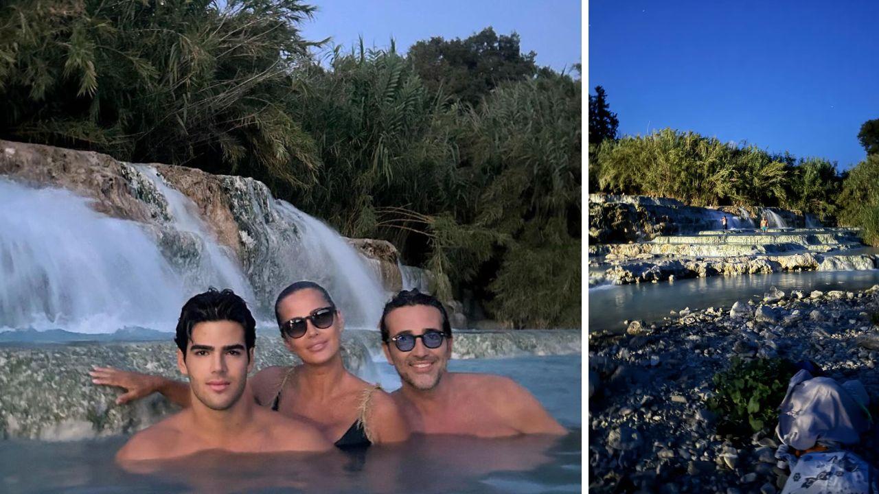 Samantha de Grenet in Toscana, la gita nelle terme-gioiello: dove sono e le proprietà benefiche