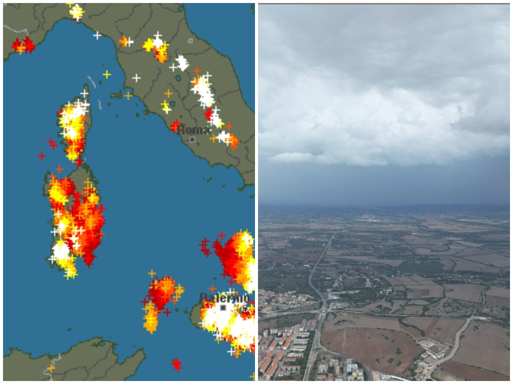 Ondata di maltempo nell’isola: il Sassarese la zona più colpita