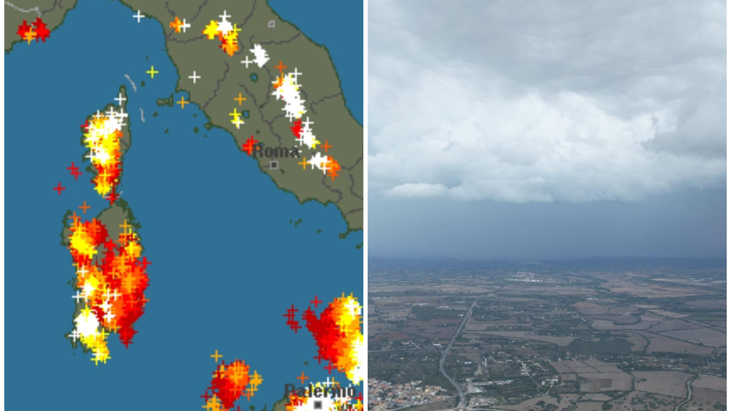 Ondata di maltempo nell’isola: il Sassarese la zona più colpita