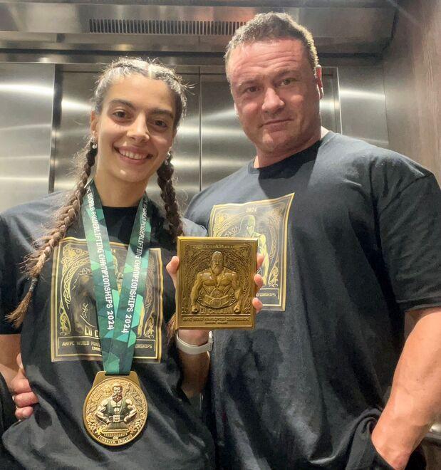 Giulia Polimeno trionfa ai Mondiali di Powerlifting