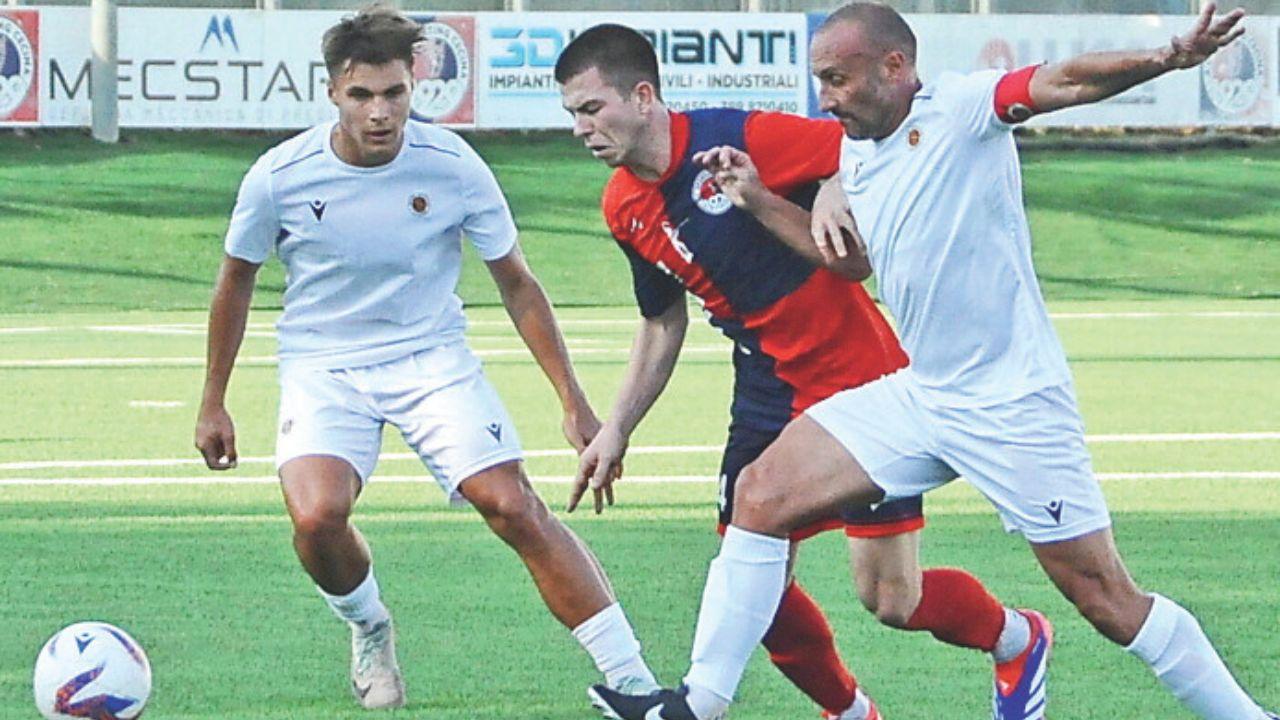 Un momento della partita (Foto Falorni/Silvi)