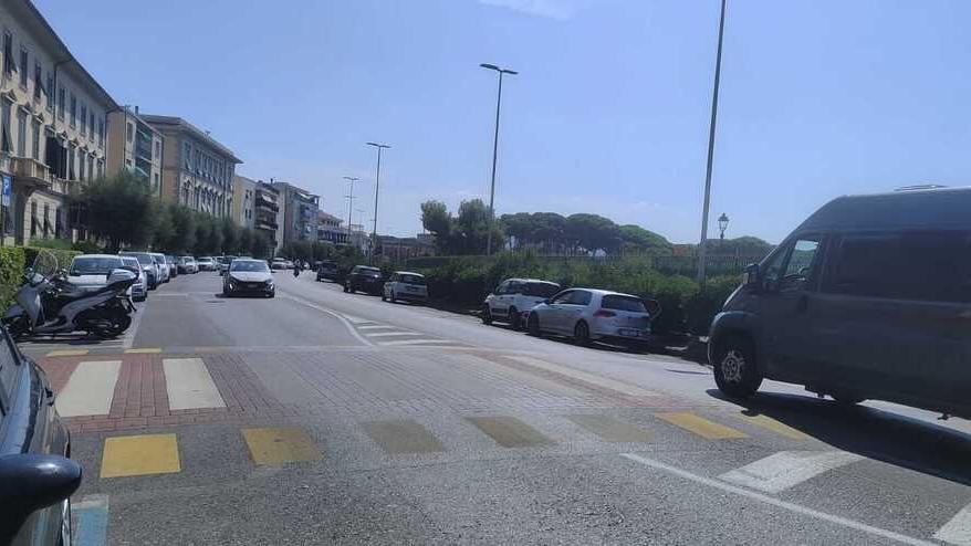 L’attraversamento pedonale rialzato in corrispondenza dell’Accademia