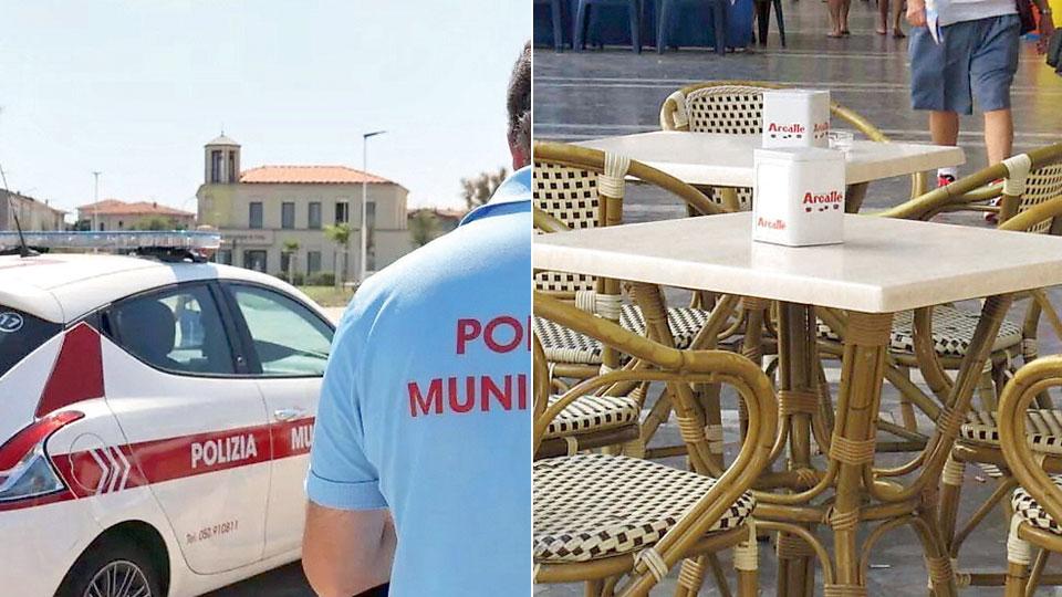 Pisa, locali chiusi per i troppi tavolini: «Servono regole più equilibrate»