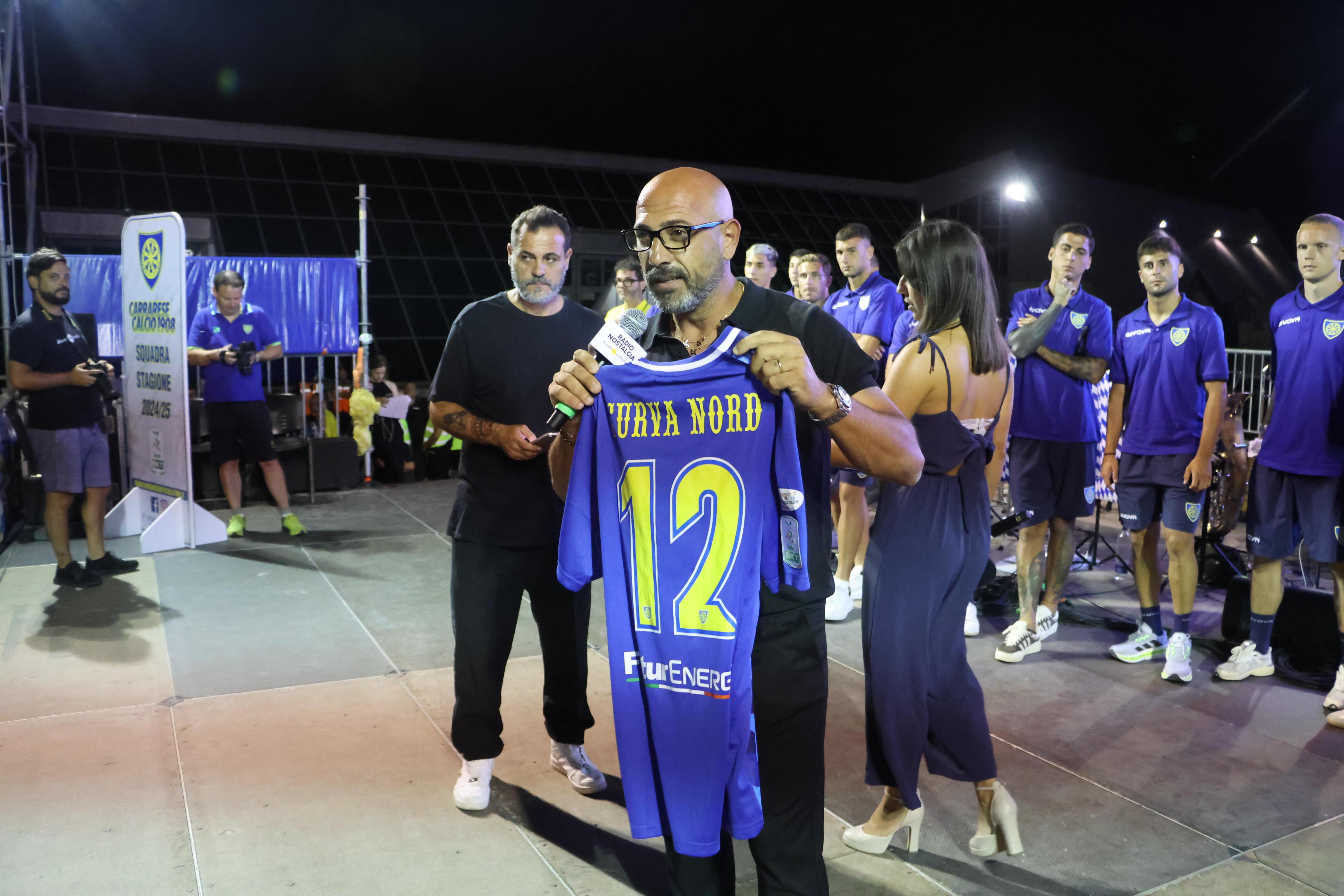 La maglia per la Curva Nord