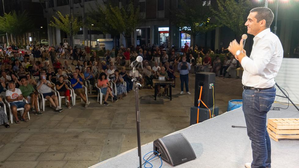 Ferrara, De Pascale alla Festa dell’Unità: «È bello vedervi in così tanti»