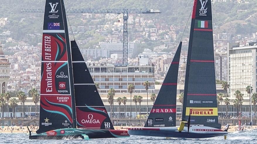 Louis Vuitton Cup al via: Luna Rossa sfida i neozelandesi