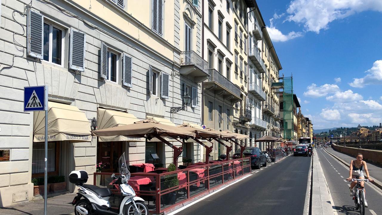 Firenze, il lungarno Vespucci