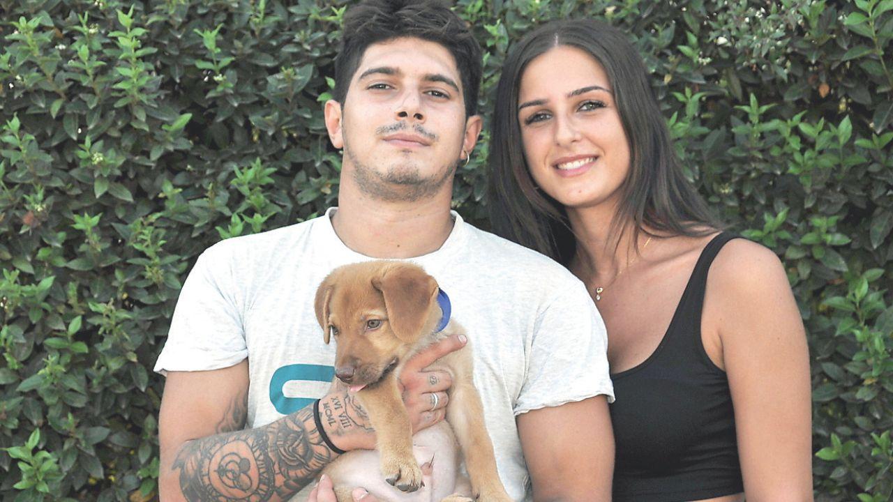 
	Stefano e Clarissa con Michi

