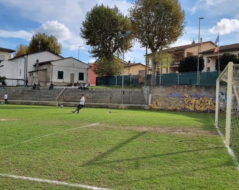 Il campo sportivo di Corazzano