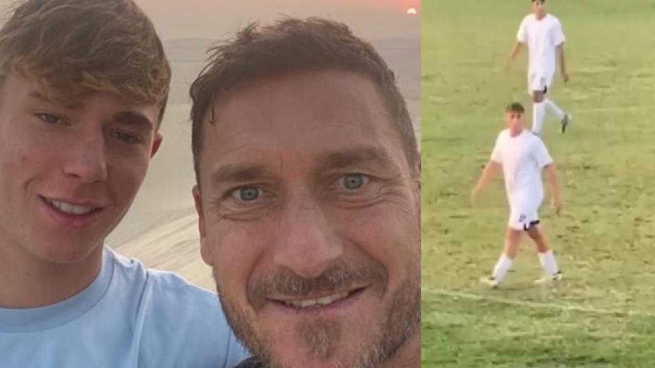 Il figlio di Totti debutta con l’Olbia ma sui social piovono insulti e body shaming