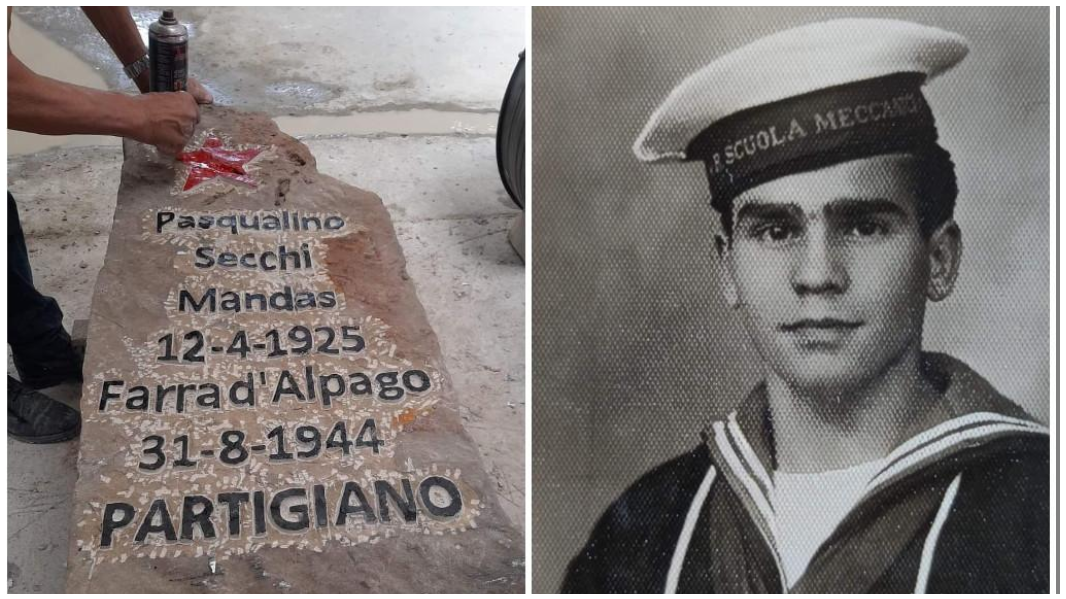 Mandas rende onore a Pasqualino Secchi, il partigiano morto a 19 anni in un agguato nazista