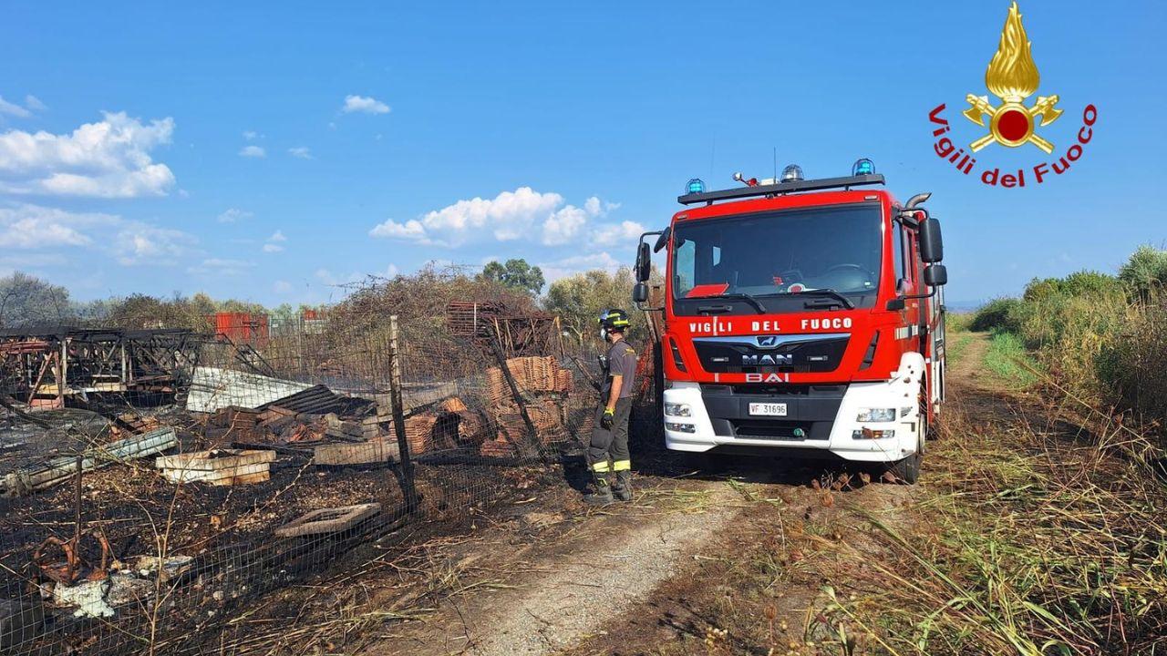 
	La zona dell'incendio&nbsp;

