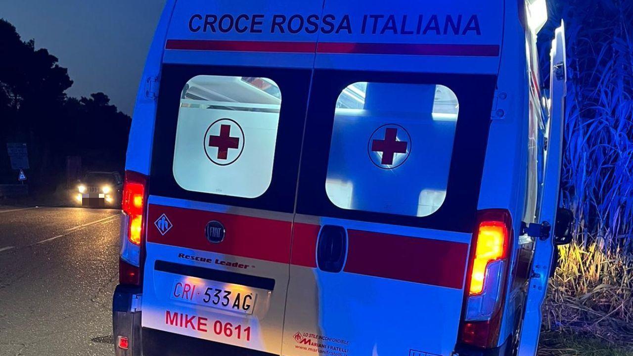 
	L'arrivo dell'ambulanza

