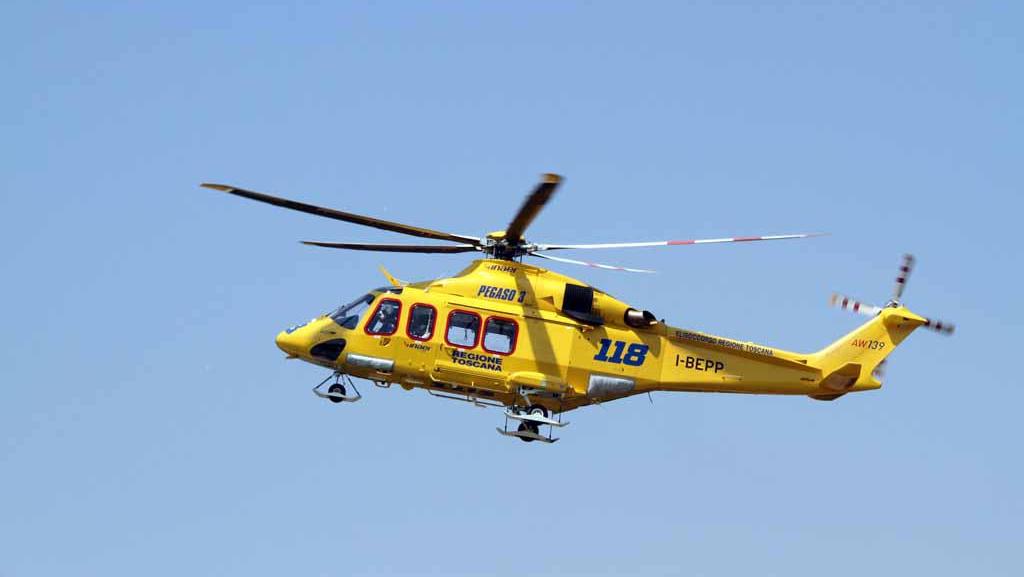 L'elisoccorso Pegaso (foto di repertorio)