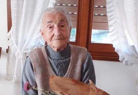 Lama Mocogno perde Emma Verucchi a 104 anni: era la nonna più anziana del paese