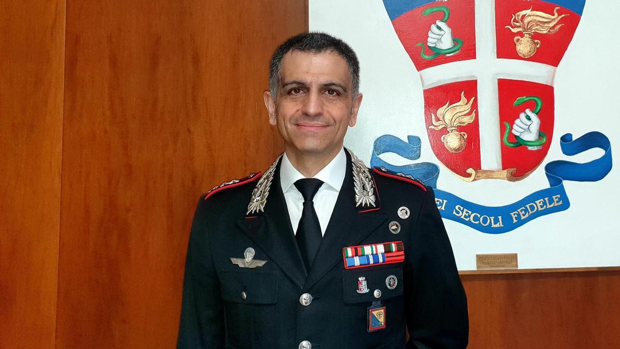 tenente colonnello Massimo Amato <em>(foto Ivan Nuvoli)</em>