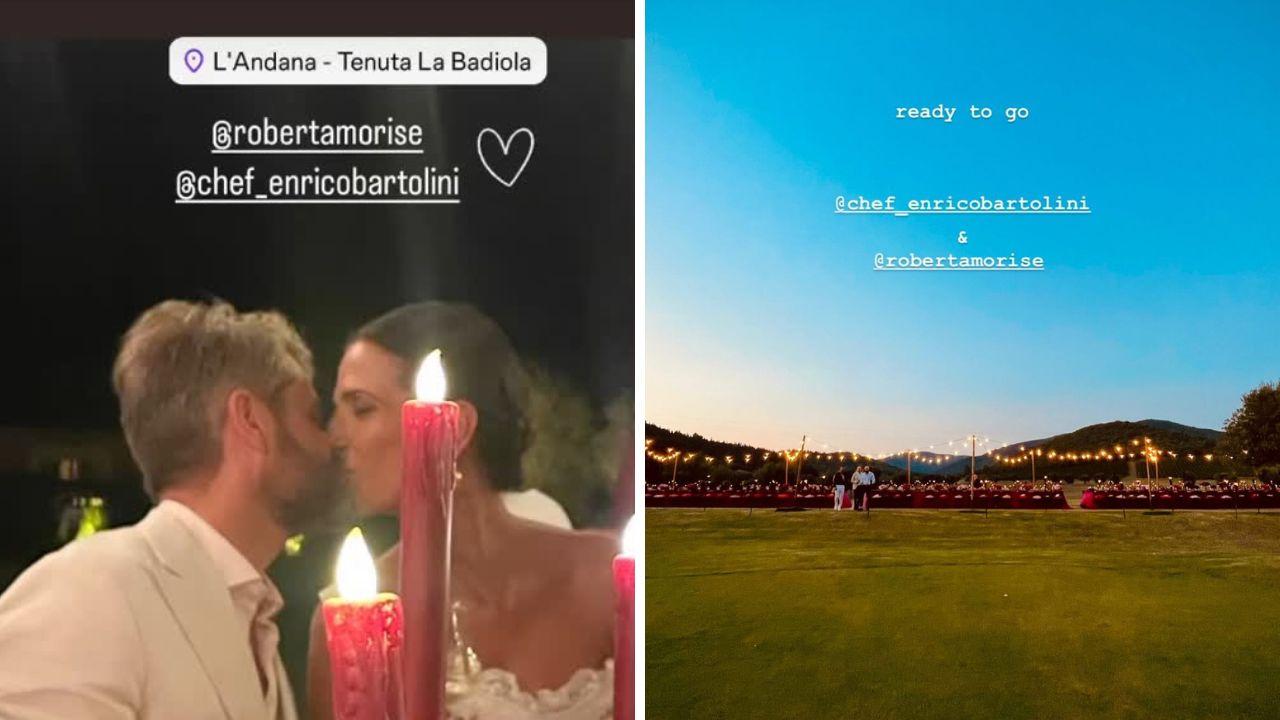 Enrico Bartolini e Roberta Morise