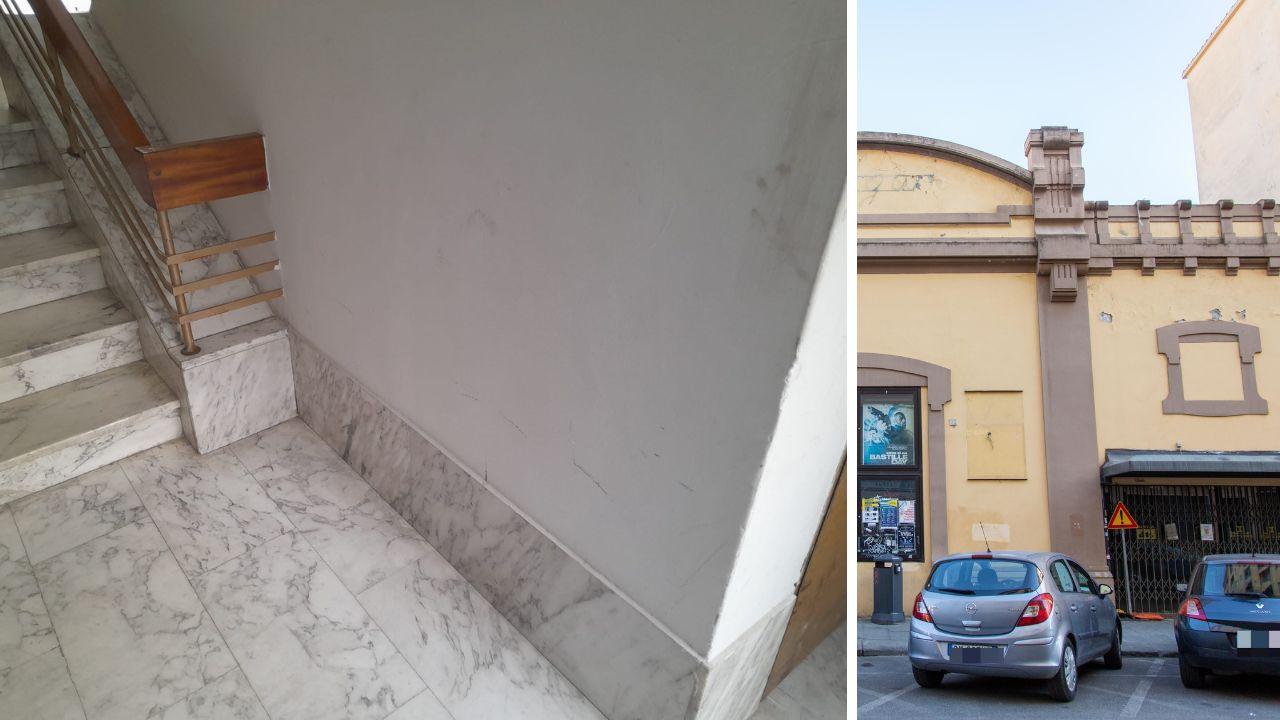 
	Le scale dove &egrave; stato aggravato

