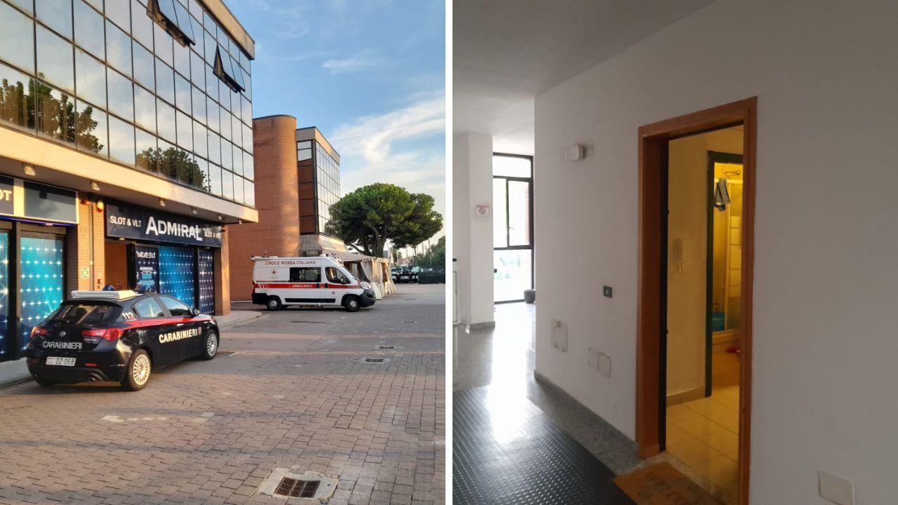 Il luogo della tragedia