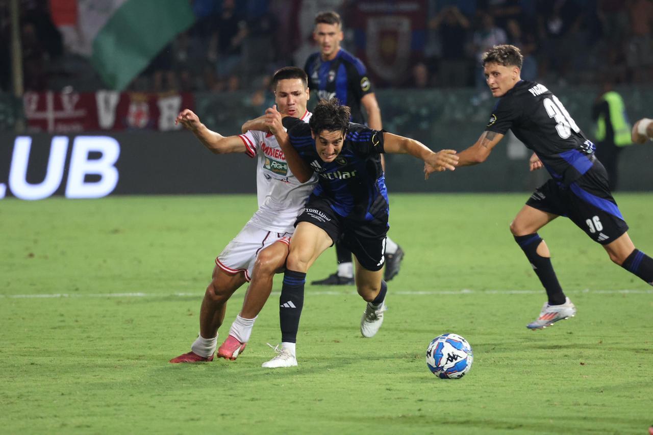 
	Un'azione della partita (foto Muzzi/Teta)

