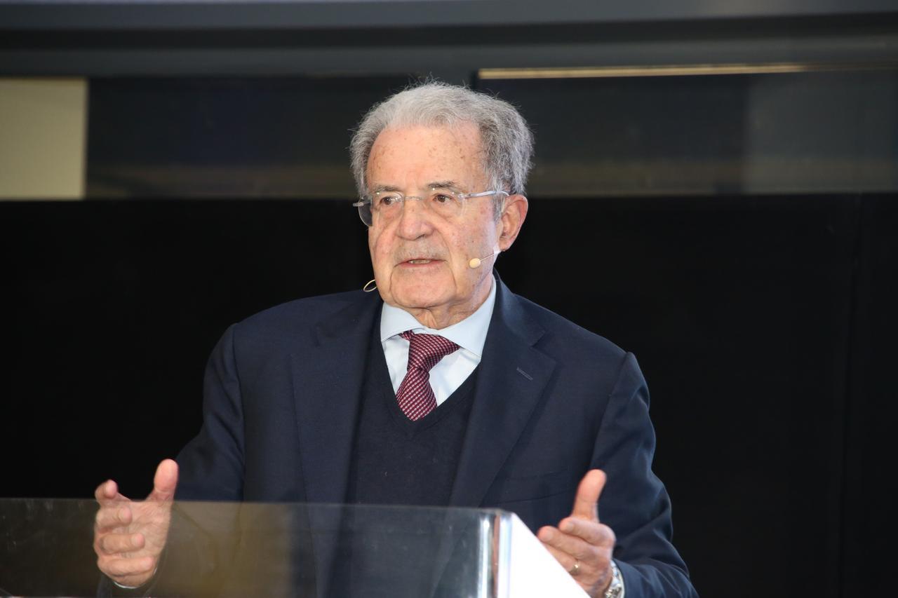 Romano Prodi alla Festa nazionale dell’Unità