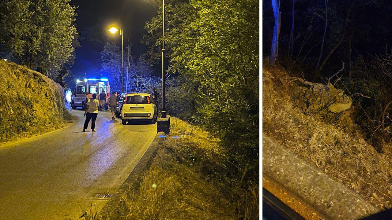 
	La zona dove &egrave; stato trovato l'uomo

