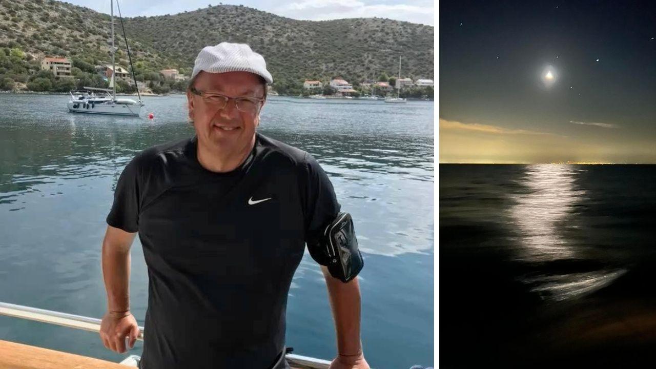 Luigi Lazzareschi e la foto dopo la tempesta