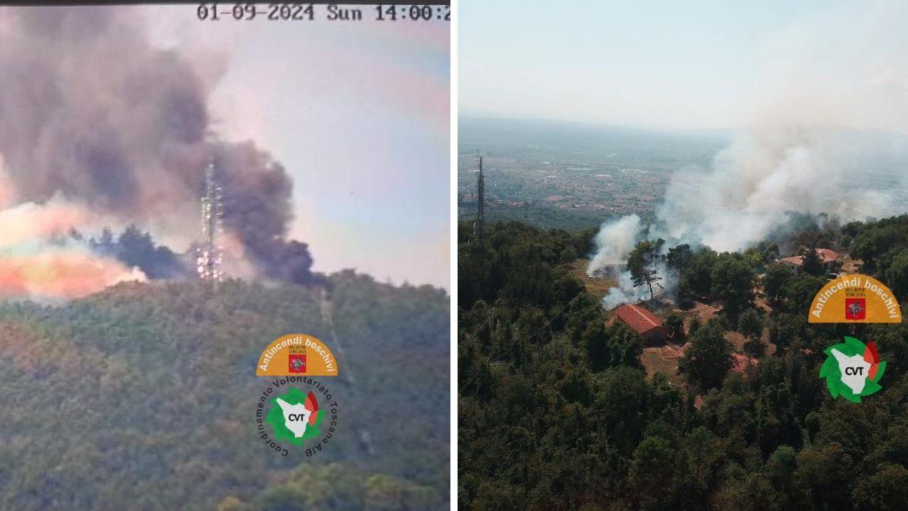 
	L'incendio a Montevettolini

