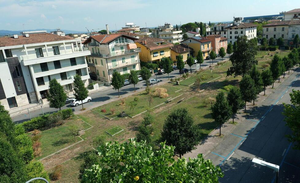 
	Il parco della Rimembranza (foto Nucci)

