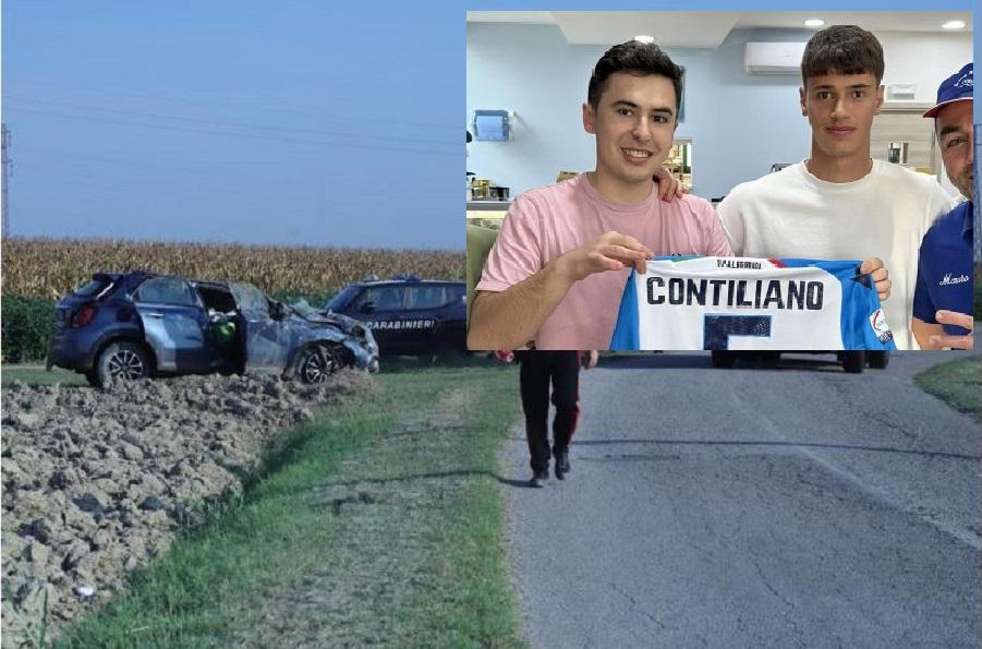Carpi, il dolore di Contiliano per l’amico morto in un incidente dopo la trasferta della Spal