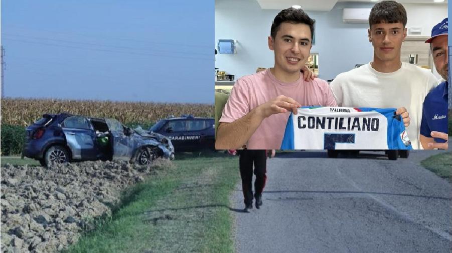 Carpi, il dolore di Contiliano per l’amico morto in un incidente dopo la trasferta della Spal