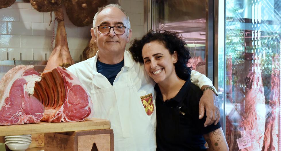 Da qualche anno, al timone dell’osteria l’ultima generazione di casa Ferretti: Sara e Alberto, i figli di Giacomo e Morena