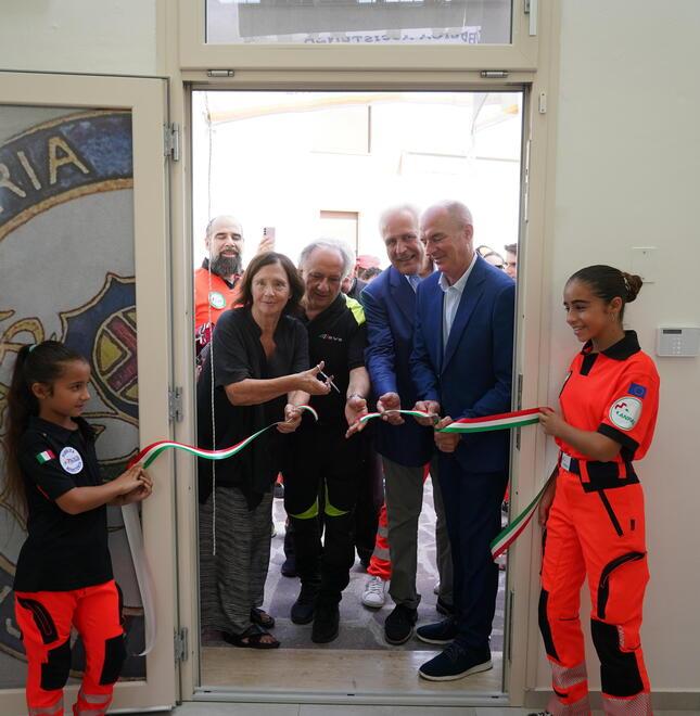 Livorno, festa Svs all'Ardenza. Ecco la nuova sede e un’ambulanza per Roberto Paoletti<br>
