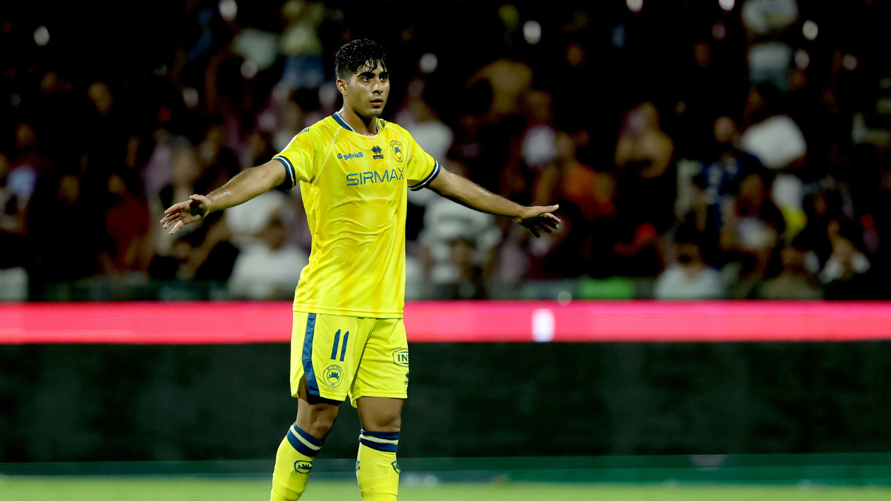 Jacopo Desogus con la maglia del Cittadella: è lui il giocatore al centro del ricorso presentato dal Pisa