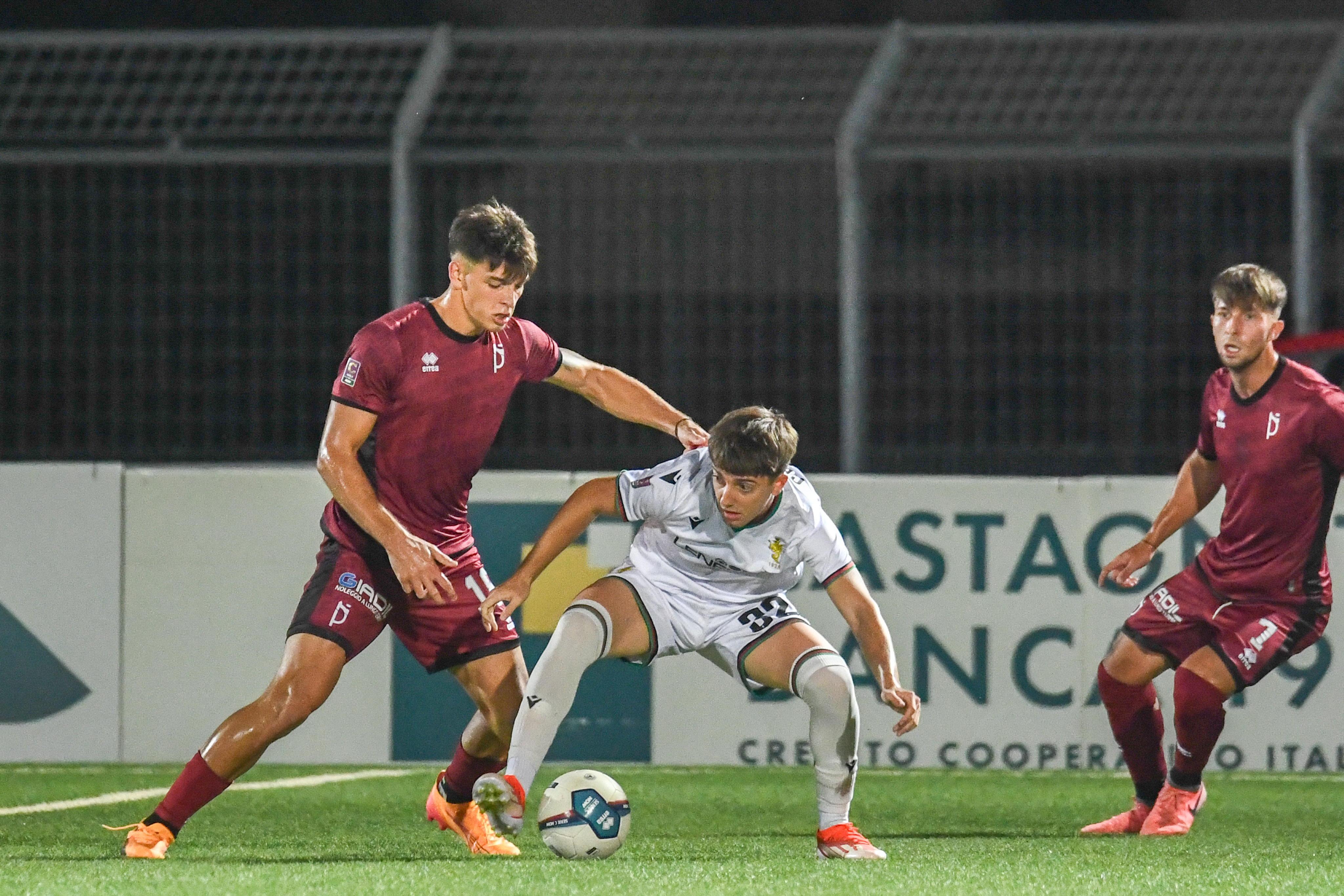 Matteo Guidi in azione nel corso del match di venerdì sera contro la Ternana (foto Fagiolini/Silvi)