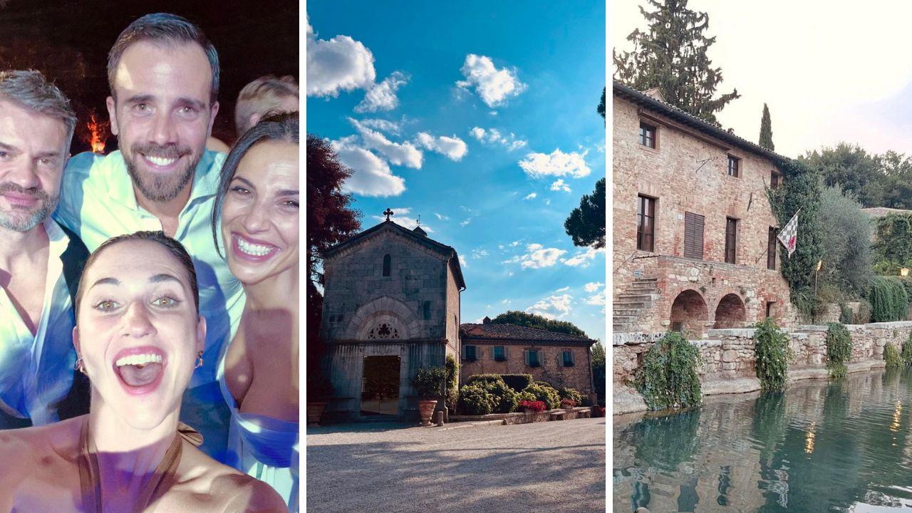 Lodovica Comello in Toscana (foto da Instagram)