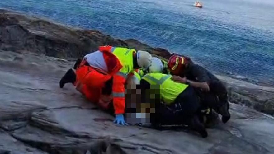 Il soccorso a Calafuria