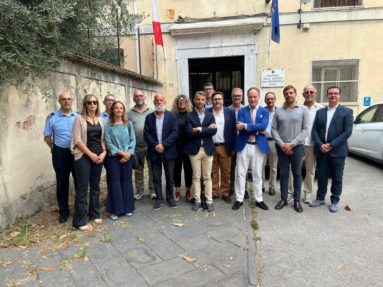Lucca, la visita in carcere voluta dalle Camere Penali