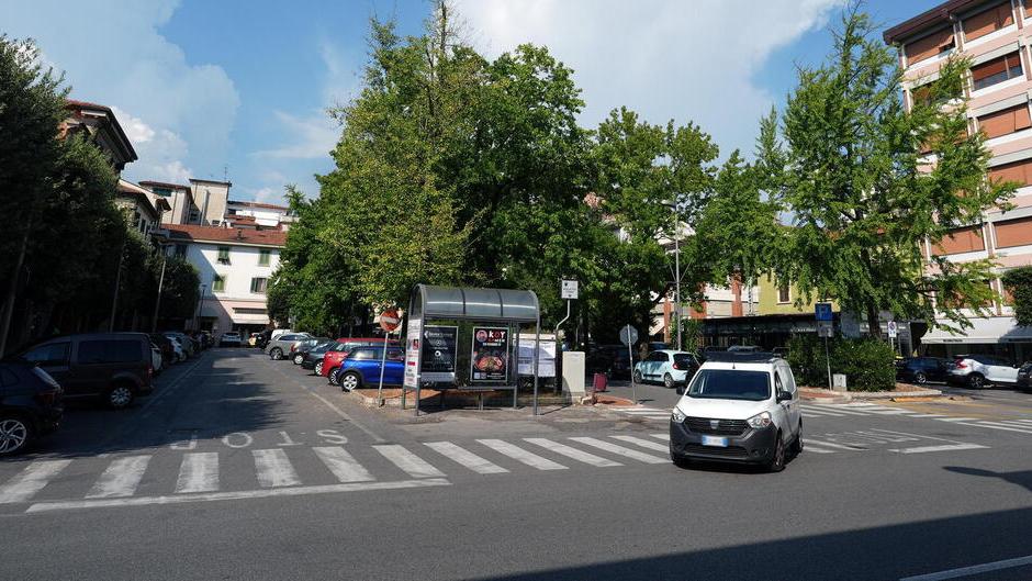 Piazza XX Settembre all'ex Lazzi (foto Nucci)